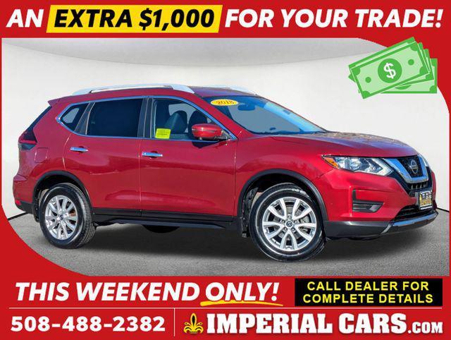 used 2018 Nissan Rogue car, priced at $16,347