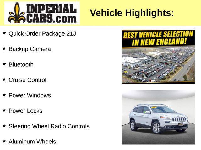 used 2017 Jeep Cherokee car, priced at $11,977