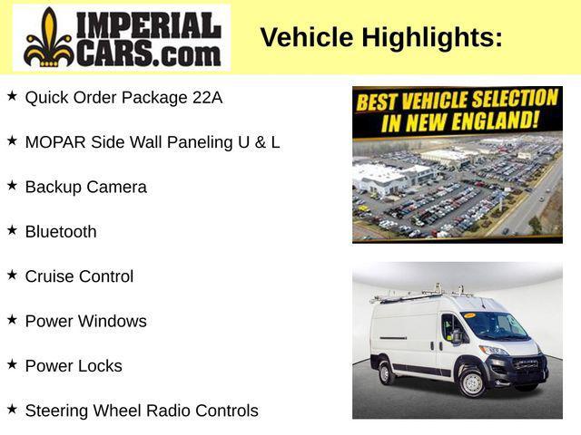 used 2023 Ram ProMaster 2500 car, priced at $32,977