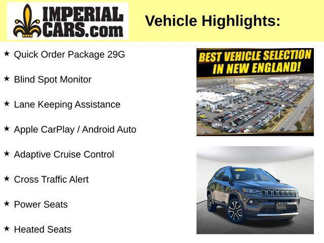 used 2023 Jeep Compass car, priced at $22,747