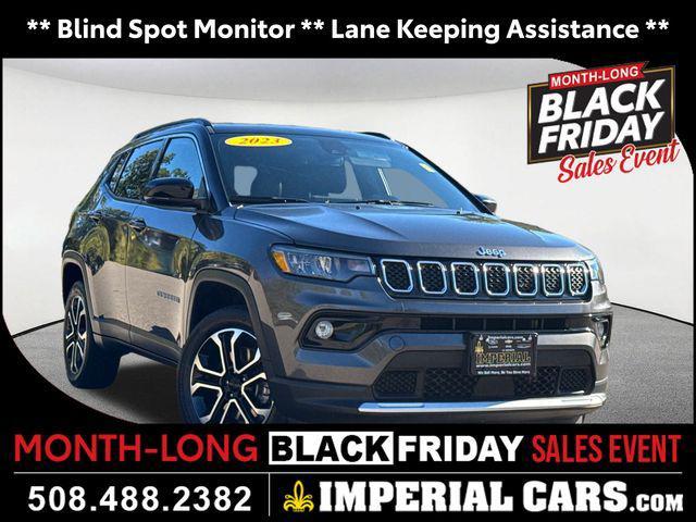 used 2023 Jeep Compass car, priced at $22,747