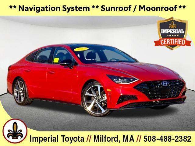 used 2022 Hyundai Sonata car, priced at $23,477