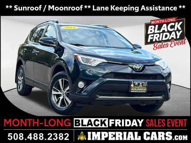used 2018 Toyota RAV4 car, priced at $17,747