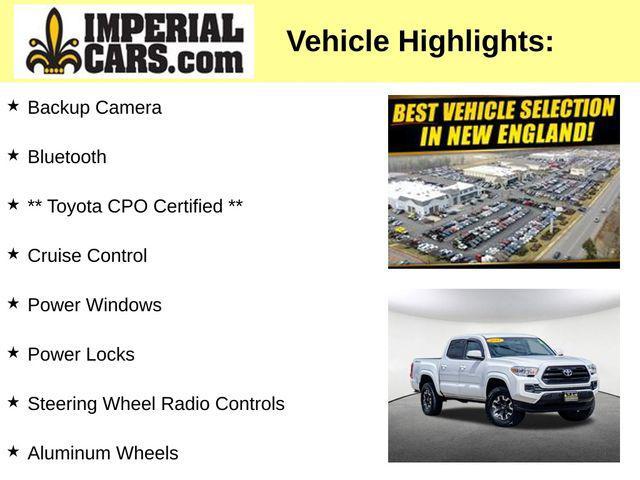 used 2017 Toyota Tacoma car, priced at $25,647