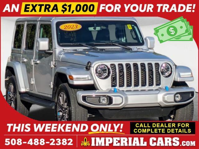 used 2023 Jeep Wrangler 4xe car, priced at $40,977