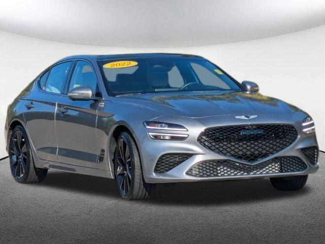 used 2022 Genesis G70 car, priced at $38,477