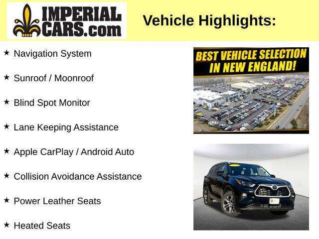 used 2023 Toyota Highlander car, priced at $37,977