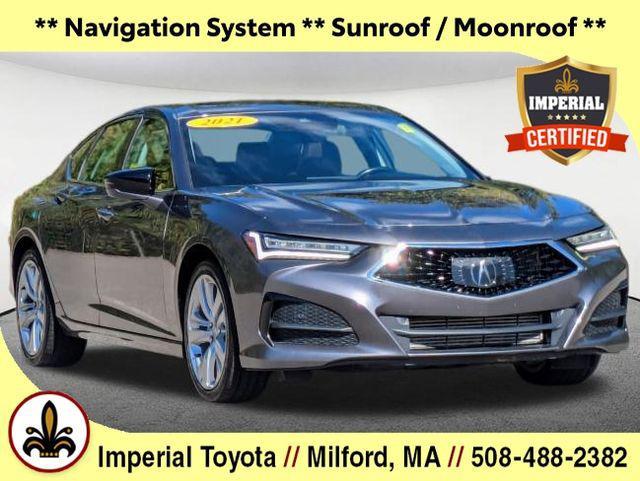 used 2021 Acura TLX car, priced at $28,977