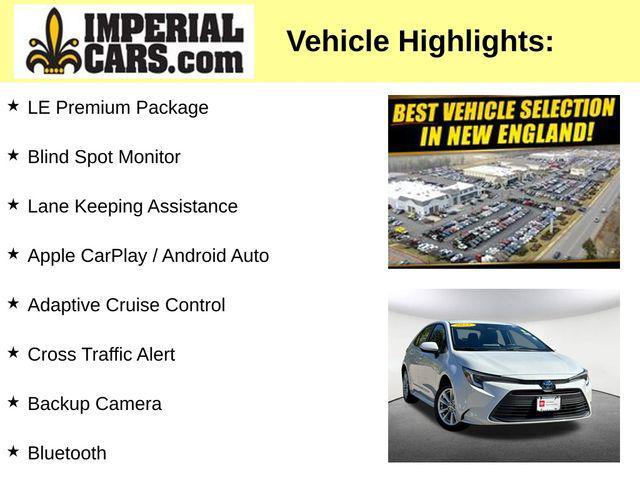used 2025 Toyota Corolla Hybrid car, priced at $26,647