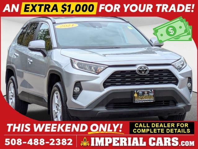 used 2021 Toyota RAV4 car, priced at $27,647