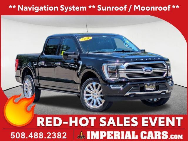 used 2021 Ford F-150 car, priced at $49,477
