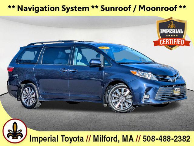 used 2018 Toyota Sienna car, priced at $27,647