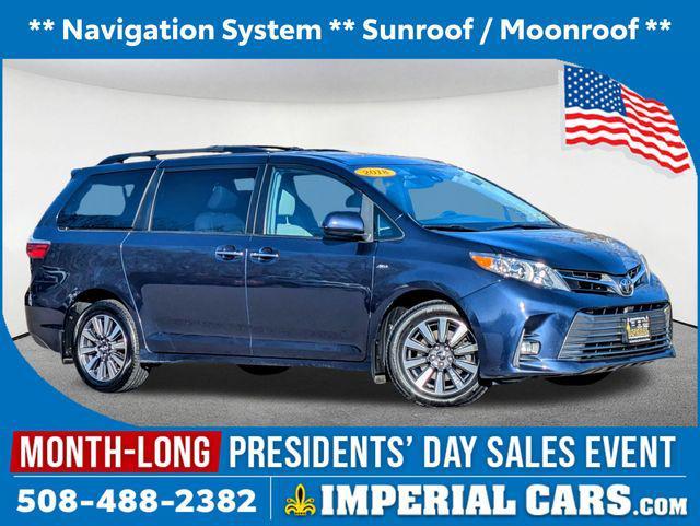 used 2018 Toyota Sienna car, priced at $27,348