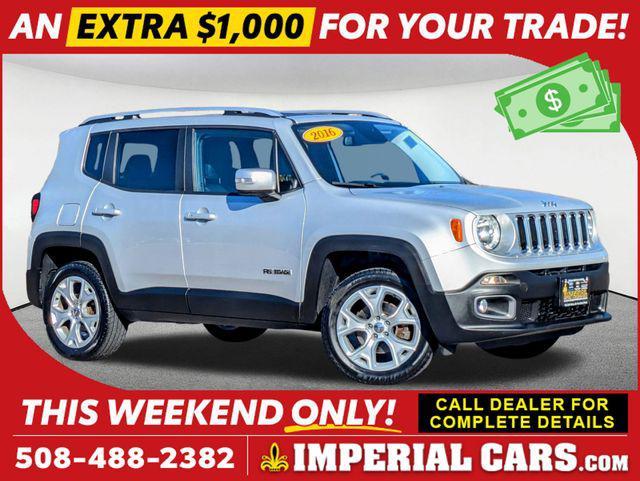 used 2016 Jeep Renegade car, priced at $14,347