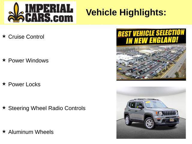 used 2021 Jeep Renegade car, priced at $13,977
