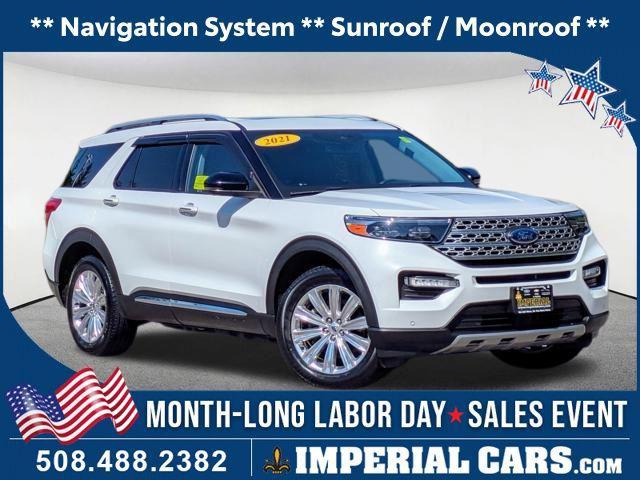 used 2021 Ford Explorer car, priced at $28,647