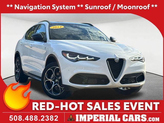 used 2024 Alfa Romeo Stelvio car, priced at $37,477