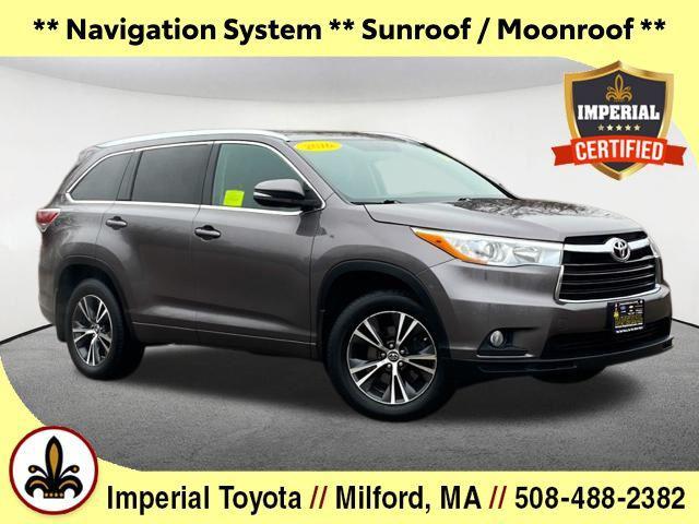 used 2016 Toyota Highlander car, priced at $21,977