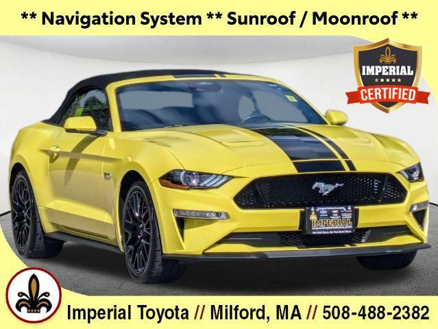 used 2021 Ford Mustang car, priced at $37,477