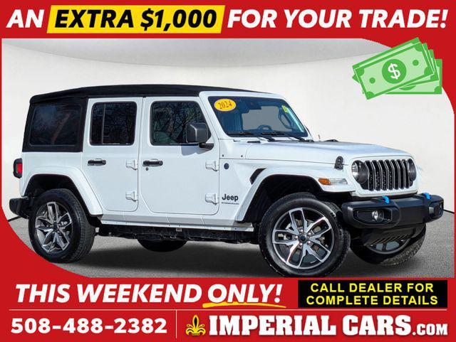 used 2024 Jeep Wrangler 4xe car, priced at $37,977