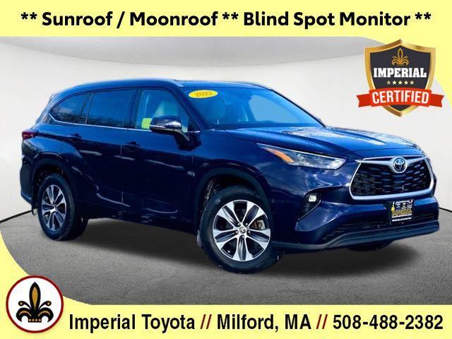 used 2022 Toyota Highlander car, priced at $39,977