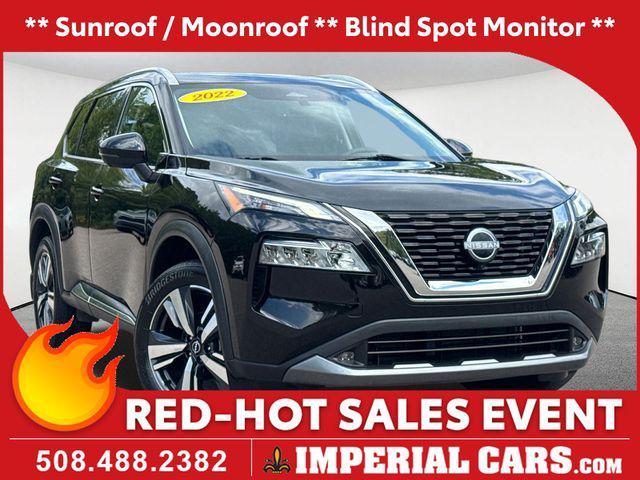 used 2022 Nissan Rogue car, priced at $25,647