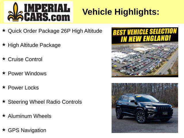 used 2019 Jeep Cherokee car, priced at $18,747