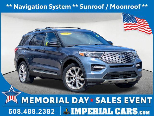 used 2021 Ford Explorer car, priced at $37,477