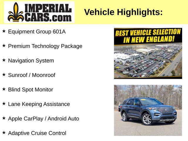 used 2021 Ford Explorer car, priced at $38,977
