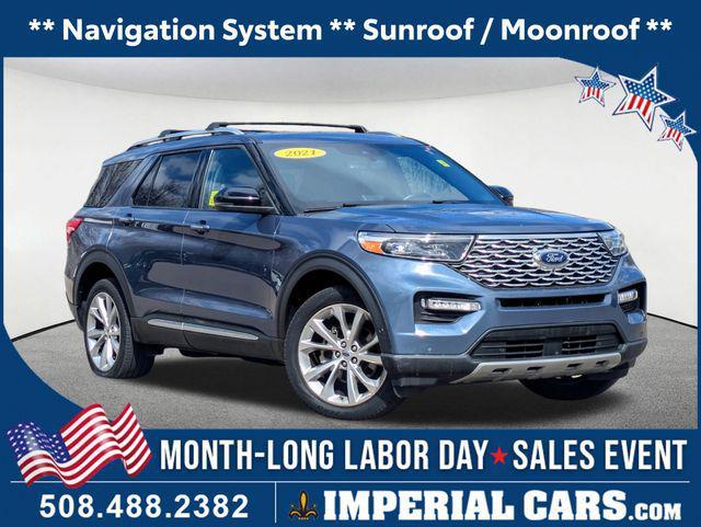 used 2021 Ford Explorer car, priced at $33,977