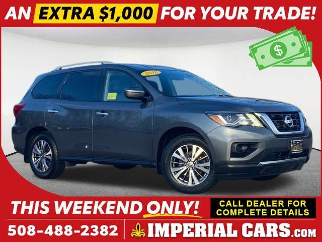 used 2018 Nissan Pathfinder car, priced at $14,477