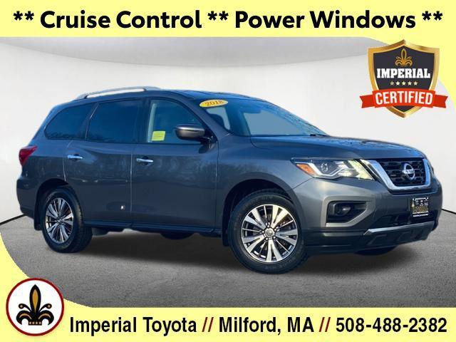 used 2018 Nissan Pathfinder car, priced at $15,477