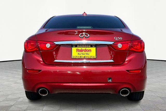 used 2015 INFINITI Q50 car, priced at $9,500