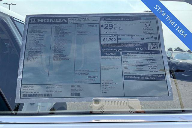 new 2026 Honda CR-V car, priced at $32,950
