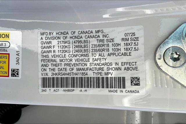 new 2026 Honda CR-V car, priced at $32,950