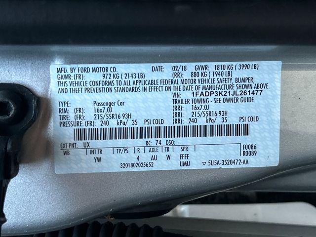 used 2018 Ford Focus car, priced at $10,777