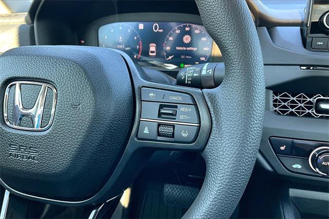 new 2025 Honda Accord car, priced at $31,710