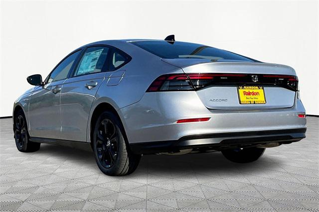 new 2025 Honda Accord car, priced at $31,710