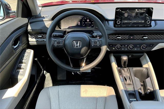 new 2025 Honda Accord car, priced at $32,165