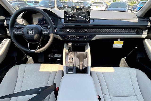 new 2025 Honda Accord car, priced at $28,500