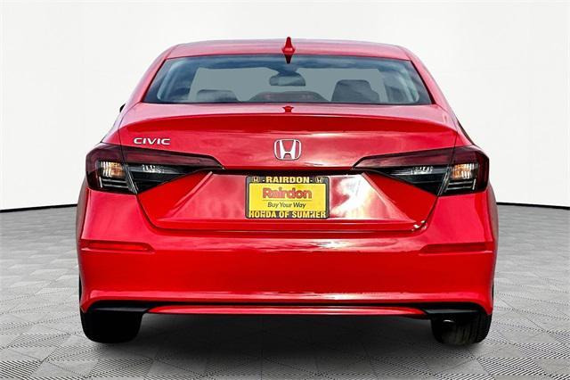 new 2025 Honda Civic car, priced at $25,345