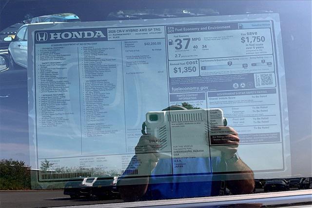 new 2026 Honda CR-V Hybrid car, priced at $44,100