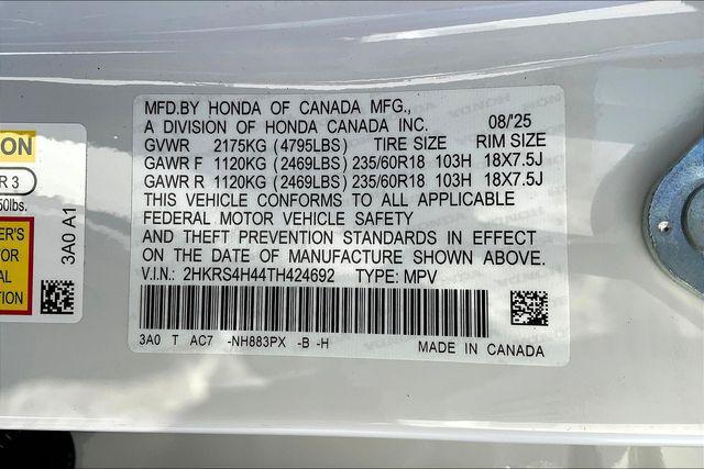 new 2026 Honda CR-V car, priced at $34,000