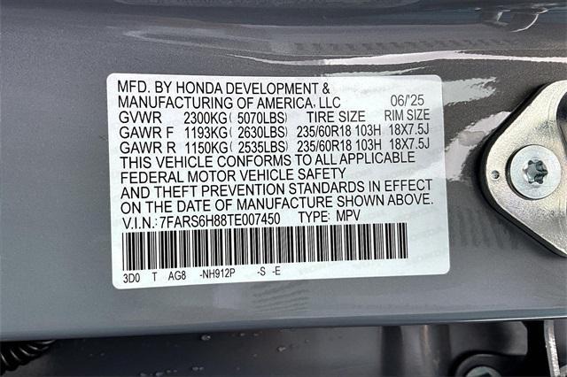 new 2026 Honda CR-V Hybrid car, priced at $42,075