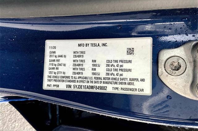 used 2021 Tesla Model 3 car, priced at $22,977