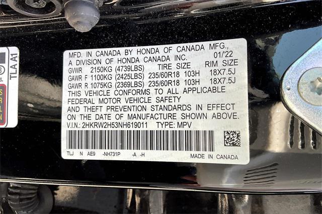 used 2022 Honda CR-V car, priced at $27,977