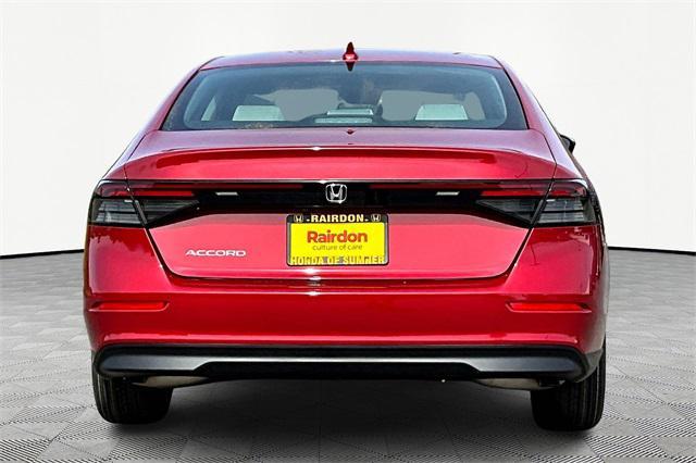 new 2024 Honda Accord car, priced at $27,997