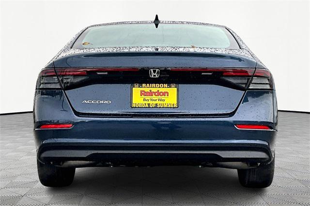 new 2025 Honda Accord car, priced at $31,655