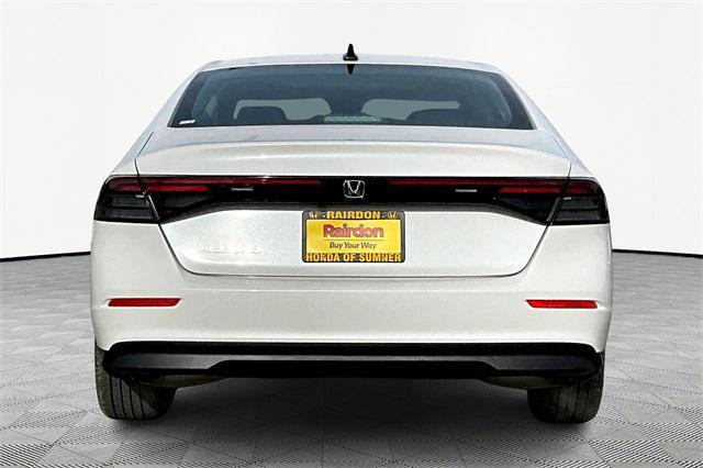 new 2025 Honda Accord car, priced at $32,165