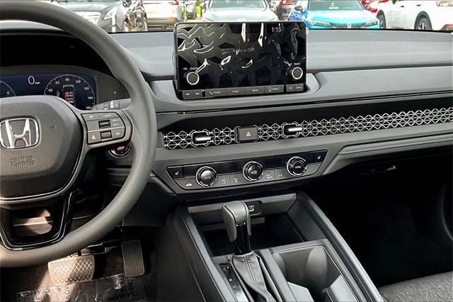 new 2025 Honda Accord car, priced at $32,165